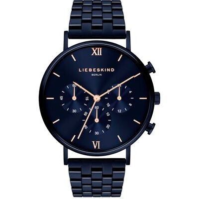 LIEBESKIND Berlin femme Analog montre-bracelet avec mouvement à quartz en acier inoxydable LIEBESKIND Berlin femme Analog montre-bracelet avec mouvement à quartz en acier inoxydable