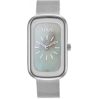 TOUS Watch 3000140600 T-Band Club Montre Femme en Acier Inoxydable TOUS Watch 3000140600 T-Band Club Montre Femme en Acier Inoxydable