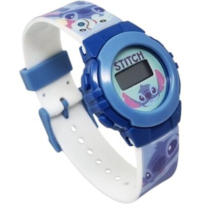 Disney Montre de poignet numérique Stitch Bracelet réglable Disney Montre de poignet numérique Stitch Bracelet réglable