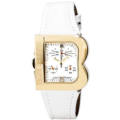 Laura Biagiotti Montre Femme (33 mm) (Ø 33 mm), Argent Métallique, 33MM, bande Laura Biagiotti Montre Femme (33 mm) (Ø 33 mm), Argent Métallique, 33MM, bande