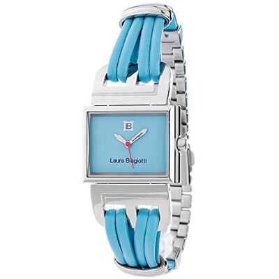 Laura Biagiotti Montre analogique pour femme à quartz avec bracelet en cuir LB0046L-06 Laura Biagiotti Montre analogique pour femme à quartz avec bracelet en cuir LB0046L-06