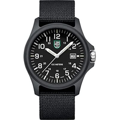 Luminox Collection G Moon Valley Montre pour homme 43 mm – Montre de plongée avec affichage de la date – Étanche à 100 m – Plusieurs variantes – Fabriquée en Suisse – Montre pour homme – Fabriquée Luminox Collection G Moon Valley Montre pour homme 43 mm – Montre de plongée avec affichage de la date – Étanche à 100 m – Plusieurs variantes – Fabriquée en Suisse – Montre pour homme – Fabriquée
