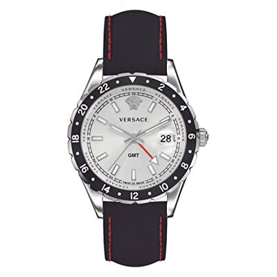 Versace Analogique Modèle V11070017 Hellenyium GMT 42 mm 5 ATM. Marque Versace Analogique Modèle V11070017 Hellenyium GMT 42 mm 5 ATM. Marque