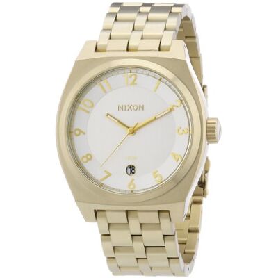NIXON A3251219-00 Montre Homme Quartz Analogique Bracelet Acier Inoxydable Doré NIXON A3251219-00 Montre Homme Quartz Analogique Bracelet Acier Inoxydable Doré