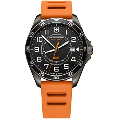 Victorinox Montre V241897 fieldforce GMT Orange, Sangle, Classique Victorinox Montre V241897 fieldforce GMT Orange, Sangle, Classique