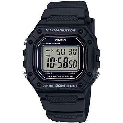 Casio W-218H-1AVEF Collectie horloge Casio W-218H-1AVEF Collectie horloge