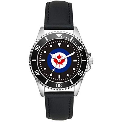 KIESENBERG Montre Royal Canadian Air Force Canada RCAF CA Cadeau L-20892, sangle KIESENBERG Montre Royal Canadian Air Force Canada RCAF CA Cadeau L-20892, sangle