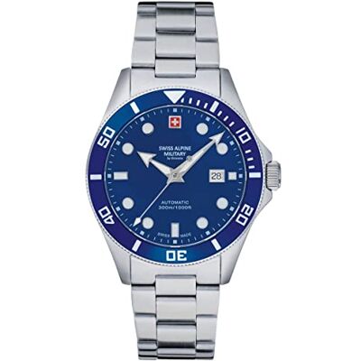 Alpine Wristwatch Analogique Modèle 7095.2135 Diver Automatic 44mm 30ATM Marque : Alpine Wristwatch Analogique Modèle 7095.2135 Diver Automatic 44mm 30ATM Marque :