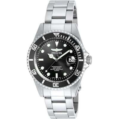 Invicta Pro Diver Montre Quartz en Acier Inoxydable 37 mm Invicta Pro Diver Montre Quartz en Acier Inoxydable 37 mm