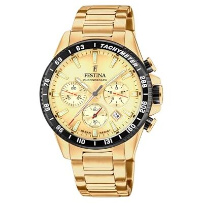 Festina Montre Timeless Chronograph F20634/6 en acier Festina Montre Timeless Chronograph F20634/6 en acier
