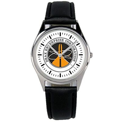 KIESENBERG Drax Enterprise James Bond B-1739 Montre pour homme et femme Unisexe Quartz Analogique Bracelet en cuir Diamètre 36 mm KIESENBERG Drax Enterprise James Bond B-1739 Montre pour homme et femme Unisexe Quartz Analogique Bracelet en cuir Diamètre 36 mm