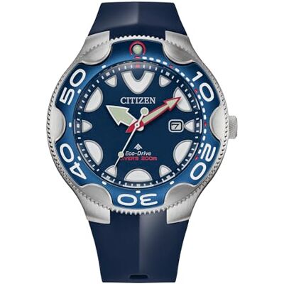 Citizen Montre analogique unisexe avec bracelet en polyuréthane BN0231-01L, Argenté. Citizen Montre analogique unisexe avec bracelet en polyuréthane BN0231-01L, Argenté.