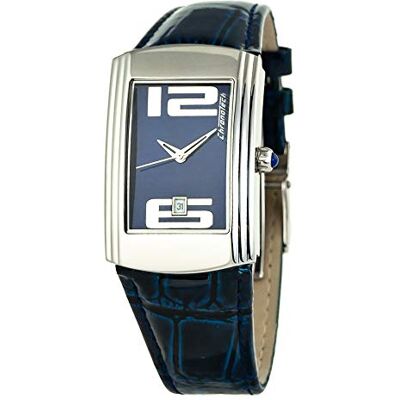 Chronotech Montre analogique pour adulte à quartz avec bracelet en cuir CT7017B-09 Chronotech Montre analogique pour adulte à quartz avec bracelet en cuir CT7017B-09