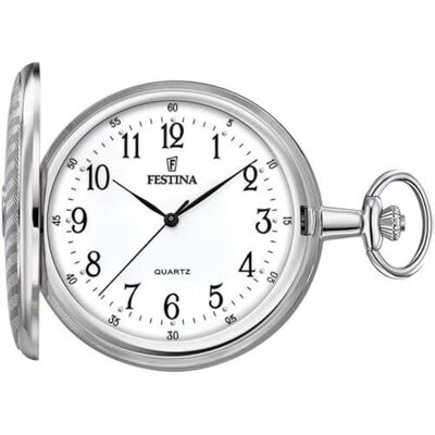 Festina Montres de Poche & Goussets F2021-1, Blanc, sangle Festina Montres de Poche & Goussets F2021-1, Blanc, sangle