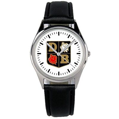 KIESENBERG B-1191 Montre-bracelet tracteur David Brown Pilote Unisexe Analogique Quartz Bracelet en cuir Diamètre 36 mm, lanière KIESENBERG B-1191 Montre-bracelet tracteur David Brown Pilote Unisexe Analogique Quartz Bracelet en cuir Diamètre 36 mm, lanière