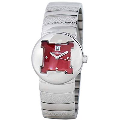 Laura Biagiotti Montre Femme (Ø 28 mm) (Ø 28 mm), Rouge, bracelet Laura Biagiotti Montre Femme (Ø 28 mm) (Ø 28 mm), Rouge, bracelet