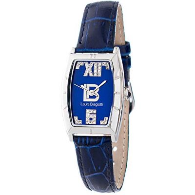 Laura Biagiotti Montre analogique pour femme à quartz avec bracelet en cuir LB0010L-02 Laura Biagiotti Montre analogique pour femme à quartz avec bracelet en cuir LB0010L-02