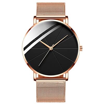 INGRAX Montres minimalistes Mode Hommes Montres Hommes Affaires Horloge Ultra Mince en Acier Inoxydable Maille Ceinture Quartz Montre-Bracelet INGRAX Montres minimalistes Mode Hommes Montres Hommes Affaires Horloge Ultra Mince en Acier Inoxydable Maille Ceinture Quartz Montre-Bracelet