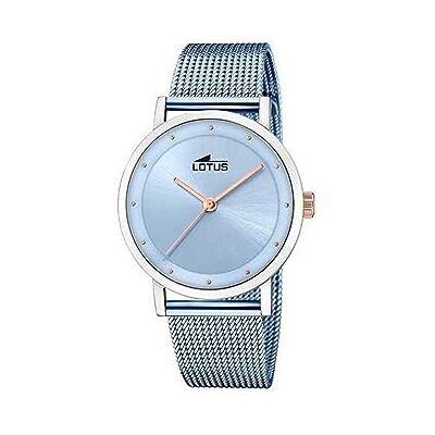 Lotus Montre Trendy 18878/1 en acier inoxydable bleu clair pour femmes Lotus Montre Trendy 18878/1 en acier inoxydable bleu clair pour femmes