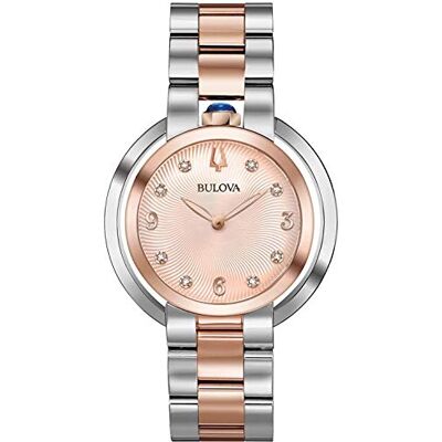 Bulova Montre pour femme, multicolore, Bracelet Bulova Montre pour femme, multicolore, Bracelet