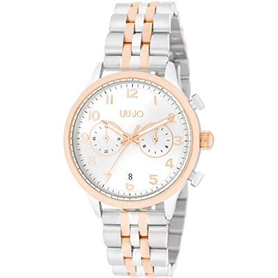 Liu Jo LiuJo Montre chrone pour homme Delay en acier TLJ1836, Bracelet Liu Jo LiuJo Montre chrone pour homme Delay en acier TLJ1836, Bracelet