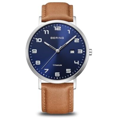 BERING Montre à quartz homme Titanium tendance cod. 18640-567, bracelet BERING Montre à quartz homme Titanium tendance cod. 18640-567, bracelet