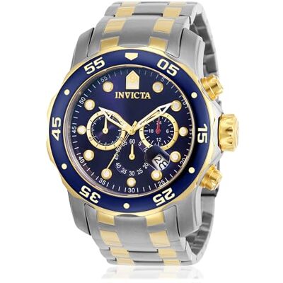 Invicta Pro Diver SCUBA Montre Homme Quartz en Acier Inoxydable 48 mm Invicta Pro Diver SCUBA Montre Homme Quartz en Acier Inoxydable 48 mm