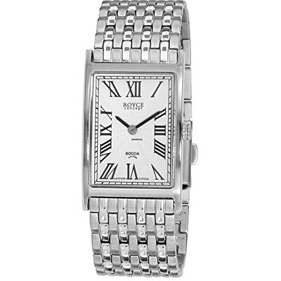Boccia Montre à quartz analogique pour femme avec bracelet en titane 3285-07, argenté, Bracelet Boccia Montre à quartz analogique pour femme avec bracelet en titane 3285-07, argenté, Bracelet