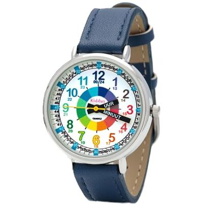 Kiddus Montre Enfant 5-10 ans. Montre Bracelet Éducative, Time Teacher Analogique avec Exercices pour apprendre à lire l’heure. Kiddus Montre Enfant 5-10 ans. Montre Bracelet Éducative, Time Teacher Analogique avec Exercices pour apprendre à lire l’heure.