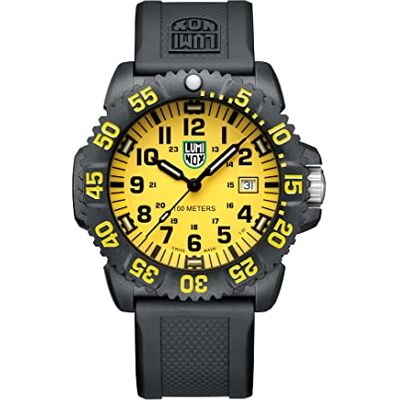 Luminox Collection G Sea Lion Montre pour homme 44 mm Montre militaire noire avec affichage de la date Étanche à 100 m Plusieurs variantes Fabriquée en Suisse Montre pour homme Fabriquée Luminox Collection G Sea Lion Montre pour homme 44 mm Montre militaire noire avec affichage de la date Étanche à 100 m Plusieurs variantes Fabriquée en Suisse Montre pour homme Fabriquée