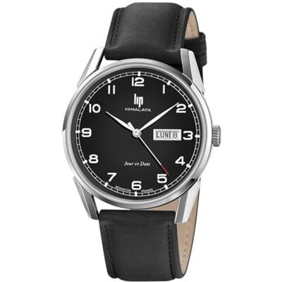 Lip Montre Homme Himalaya Jour Date 40mm Noir Lip Montre Homme Himalaya Jour Date 40mm Noir