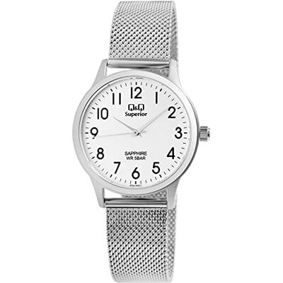 Q&Q SmileSolar Q&Q S7233097 Montre analogique et numérique Automatique pour Femme avec Bracelet, Multicolore, Bracelet Q&Q SmileSolar Q&Q S7233097 Montre analogique et numérique Automatique pour Femme avec Bracelet, Multicolore, Bracelet