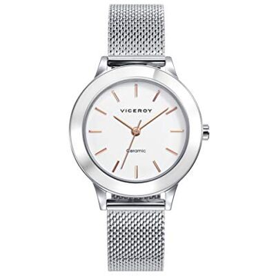 Viceroy Montre 471182-07 Ceramic femmes blanc acier inoxydable Viceroy Montre 471182-07 Ceramic femmes blanc acier inoxydable
