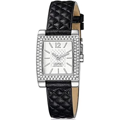 ESPRIT ES900412001 Montre Femme Quartz Analogique Bracelet Acier Inoxydable Noir ESPRIT ES900412001 Montre Femme Quartz Analogique Bracelet Acier Inoxydable Noir