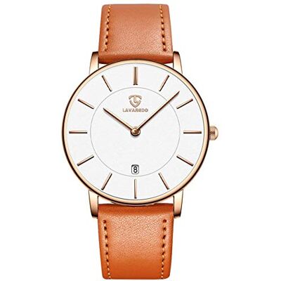 BEN NEVIS Montre Homme, Montre à Quartz, Cadran Ultra Fin et Minimaliste, Affichage de la Date, Bracelet en Cuir, Montre Classique et Élégante, Cadeau Homme BEN NEVIS Montre Homme, Montre à Quartz, Cadran Ultra Fin et Minimaliste, Affichage de la Date, Bracelet en Cuir, Montre Classique et Élégante, Cadeau Homme