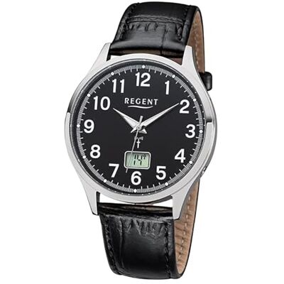 REGENT FR272 Montre pour homme avec bracelet en cuir, sangle REGENT FR272 Montre pour homme avec bracelet en cuir, sangle