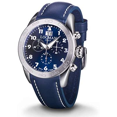 Locman Montre Homme 0460A02-00BLWHPB, Bracelet Locman Montre Homme 0460A02-00BLWHPB, Bracelet