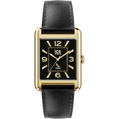 ICE-WATCH ICE smart TKS 2.0 Gold Black grain Montre connectée dorée pour femme avec bracelet en cuir 025286 (1,41 pouces) ICE-WATCH ICE smart TKS 2.0 Gold Black grain Montre connectée dorée pour femme avec bracelet en cuir 025286 (1,41 pouces)