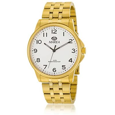 Marea B36162 Montre pour homme, Horloge, Or, Bracelet Marea B36162 Montre pour homme, Horloge, Or, Bracelet