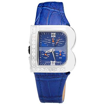 Laura Biagiotti Montre analogique pour femme à quartz avec bracelet en cuir LB0002L-02Z Laura Biagiotti Montre analogique pour femme à quartz avec bracelet en cuir LB0002L-02Z