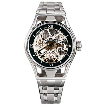 Locman Italy Montre pour homme Montecristo Skeleton automatique 0538A, Homme, Bracelet Locman Italy Montre pour homme Montecristo Skeleton automatique 0538A, Homme, Bracelet