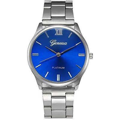 INGRAX Montres Hommes Casual en Acier Inoxydable Mesh Ceinture Montre Simple Cadran Quartz Montre Cadrans Ronds Montre-Bracelet d'affaires, I, bracelet INGRAX Montres Hommes Casual en Acier Inoxydable Mesh Ceinture Montre Simple Cadran Quartz Montre Cadrans Ronds Montre-Bracelet d'affaires, I, bracelet