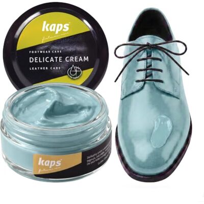 Kaps Professional Crème de soin Delicate Cream pour chaussures Cirage & soin pour nettoyer et rafraîchir le cuir naturel et synthétique (50 ml), 50ml 1.70 fl.oz. Kaps Professional Crème de soin Delicate Cream pour chaussures Cirage & soin pour nettoyer et rafraîchir le cuir naturel et synthétique (50 ml), 50ml 1.70 fl.oz.