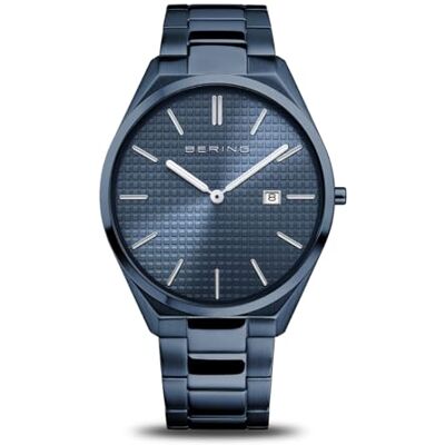 BERING Montre analogique à quartz pour homme avec bracelet en acier inoxydable 17240-797, Bracelet BERING Montre analogique à quartz pour homme avec bracelet en acier inoxydable 17240-797, Bracelet