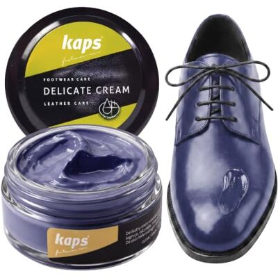 Kaps Professional Crème de soin Delicate Cream pour chaussures Cirage & soin pour nettoyer et rafraîchir le cuir naturel et synthétique (50 ml), 50ml 1.70 fl.oz. Kaps Professional Crème de soin Delicate Cream pour chaussures Cirage & soin pour nettoyer et rafraîchir le cuir naturel et synthétique (50 ml), 50ml 1.70 fl.oz.