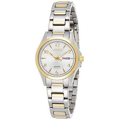 Citizen Montres pour Femmes EQ0595-55A, Blanc, Free Size, Décontracté Citizen Montres pour Femmes EQ0595-55A, Blanc, Free Size, Décontracté