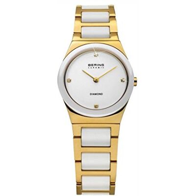 BERING Diamond Collection 32230-701 Montre-Bracelet pour Femmes avec des diamants véritables, bracelet BERING Diamond Collection 32230-701 Montre-Bracelet pour Femmes avec des diamants véritables, bracelet