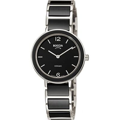 Boccia Quartz Montre avec Bracelet en Titane 3311-02, bracelet Boccia Quartz Montre avec Bracelet en Titane 3311-02, bracelet
