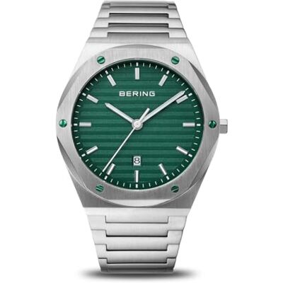 BERING Montre analogique à quartz japonais pour homme avec bracelet en acier inoxydable 19742-708 BERING Montre analogique à quartz japonais pour homme avec bracelet en acier inoxydable 19742-708