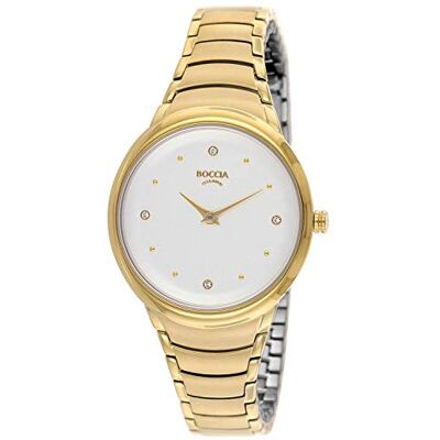 Boccia Montre classique 3276-14, or, Bracelet Boccia Montre classique 3276-14, or, Bracelet